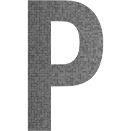 letter p icon