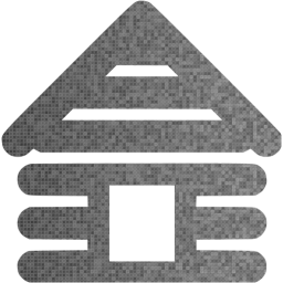 log cabin icon