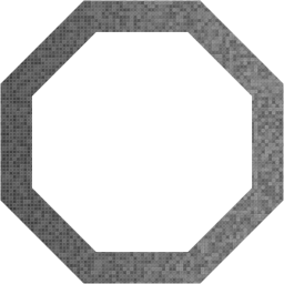 octagon outline icon