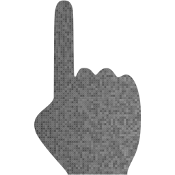 one finger icon