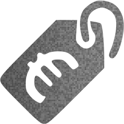 price tag euro icon