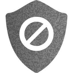 restriction shield icon