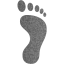 right footprint