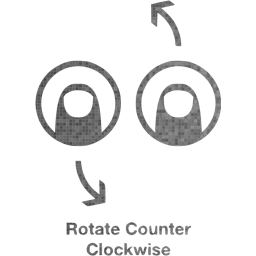 rotate counter clockwise 2 icon