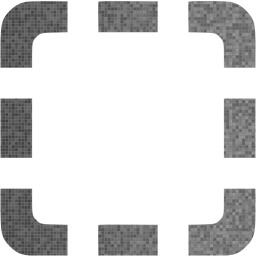 square dashed rounded icon