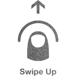 swipe up 2 icon