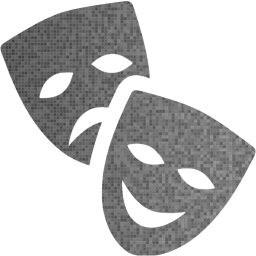 theatre masks icon