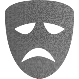tragedy mask icon