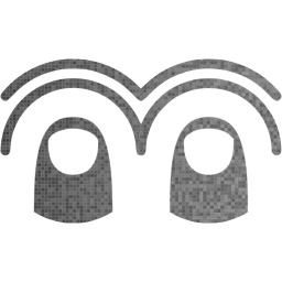 two finger double tap icon