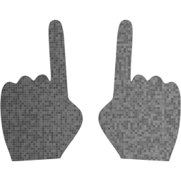 two hands icon