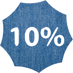 10 percent badge icon
