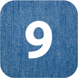 9 filled icon