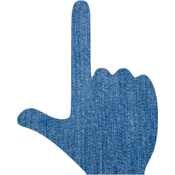 finger and thumb icon