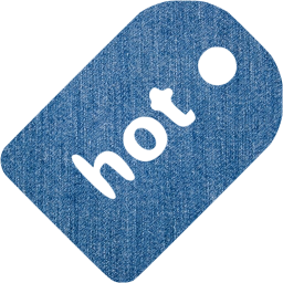 hot badge icon