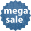 mega sale badge