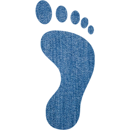 right footprint icon