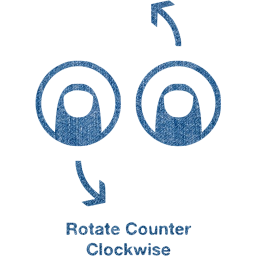 rotate counter clockwise 2 icon