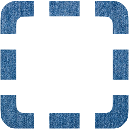 square dashed rounded icon