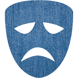 tragedy mask icon