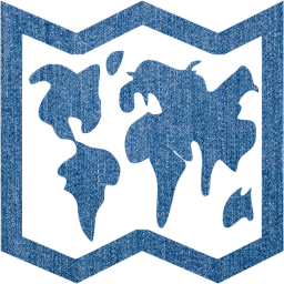 world map icon