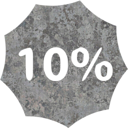 10 percent badge icon