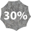 30 percent badge