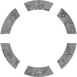 circle dashed 6 icon