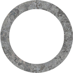 Eroded metal circle outline icon - Free eroded metal shape icons