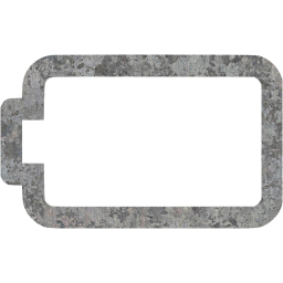 empty battery icon