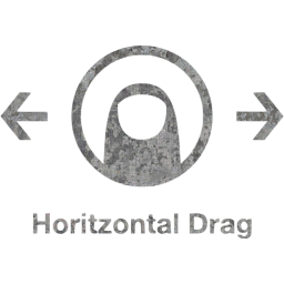 horizontal drag 2 icon