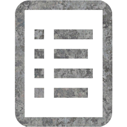 list ingredients icon
