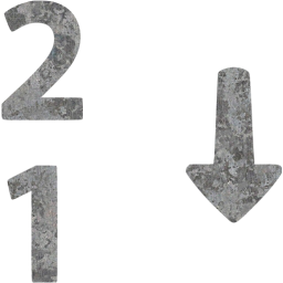 numerical sorting 2 icon
