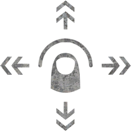 omnidirectional flick icon