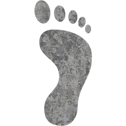 right footprint icon
