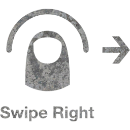 swipe right 2 icon