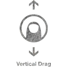 vertical drag 2 icon