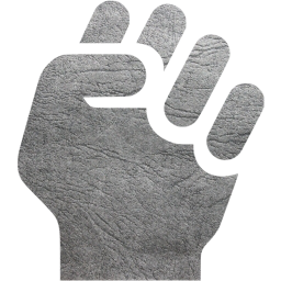clenched fist icon