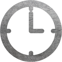 clock 5 icon