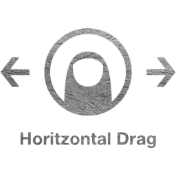 horizontal drag 2 icon