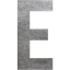 letter e