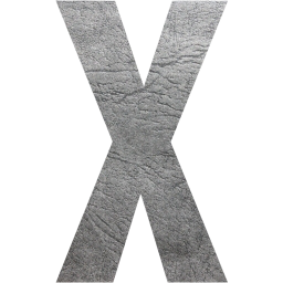 letter x icon