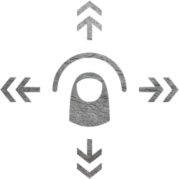 omnidirectional flick icon