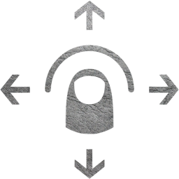 omnidirectional swipe icon