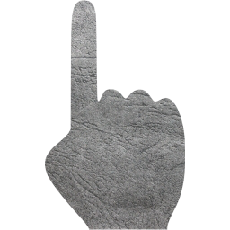 one finger icon