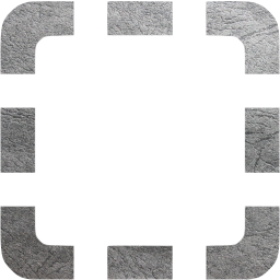 square dashed rounded icon