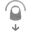 swipe down