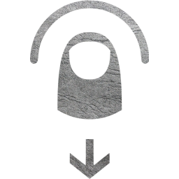 swipe down icon