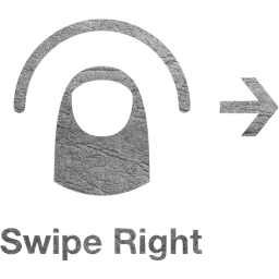 swipe right 2 icon
