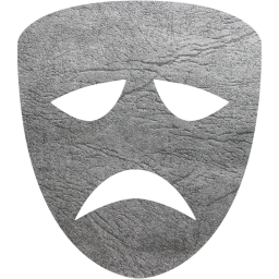 tragedy mask icon