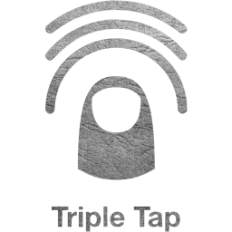 triple tap 2 icon